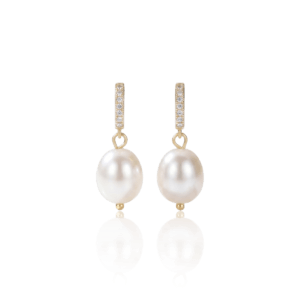 Boucles d'oreilles Perla - modèle intemporel - OUI HANDMADE