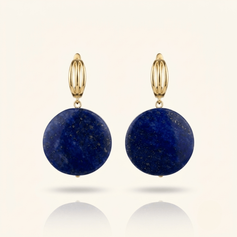 boucles d'oreilles Lapis-lazuli
