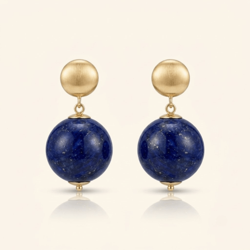 Boucles d'oreilles Lapis-lazuli